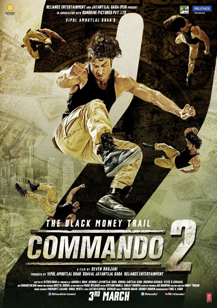 commando 2 2017 poster