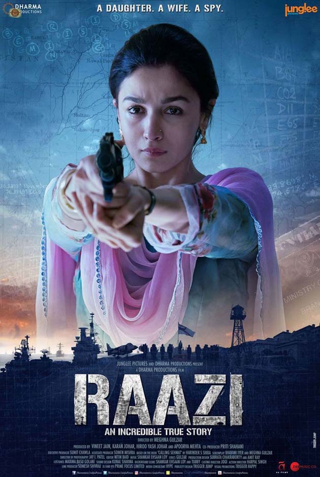 Raazi (2018) Hindi Full Movie Online HD - Bolly2Tolly.net